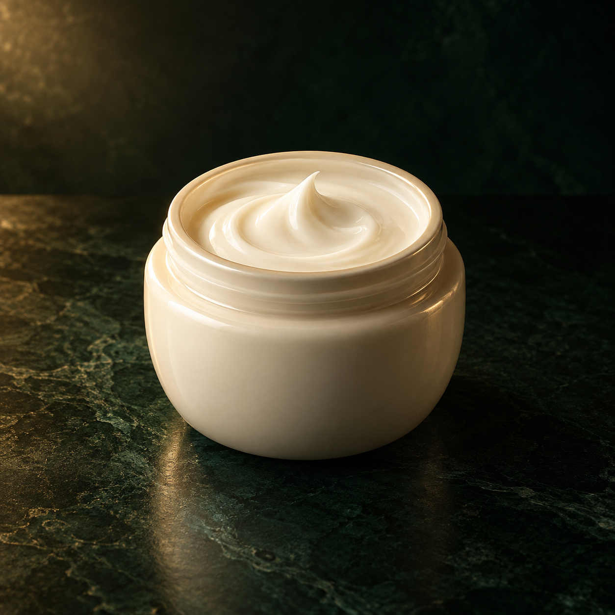 Illustrative cream presentation for Kumkumadi Cream